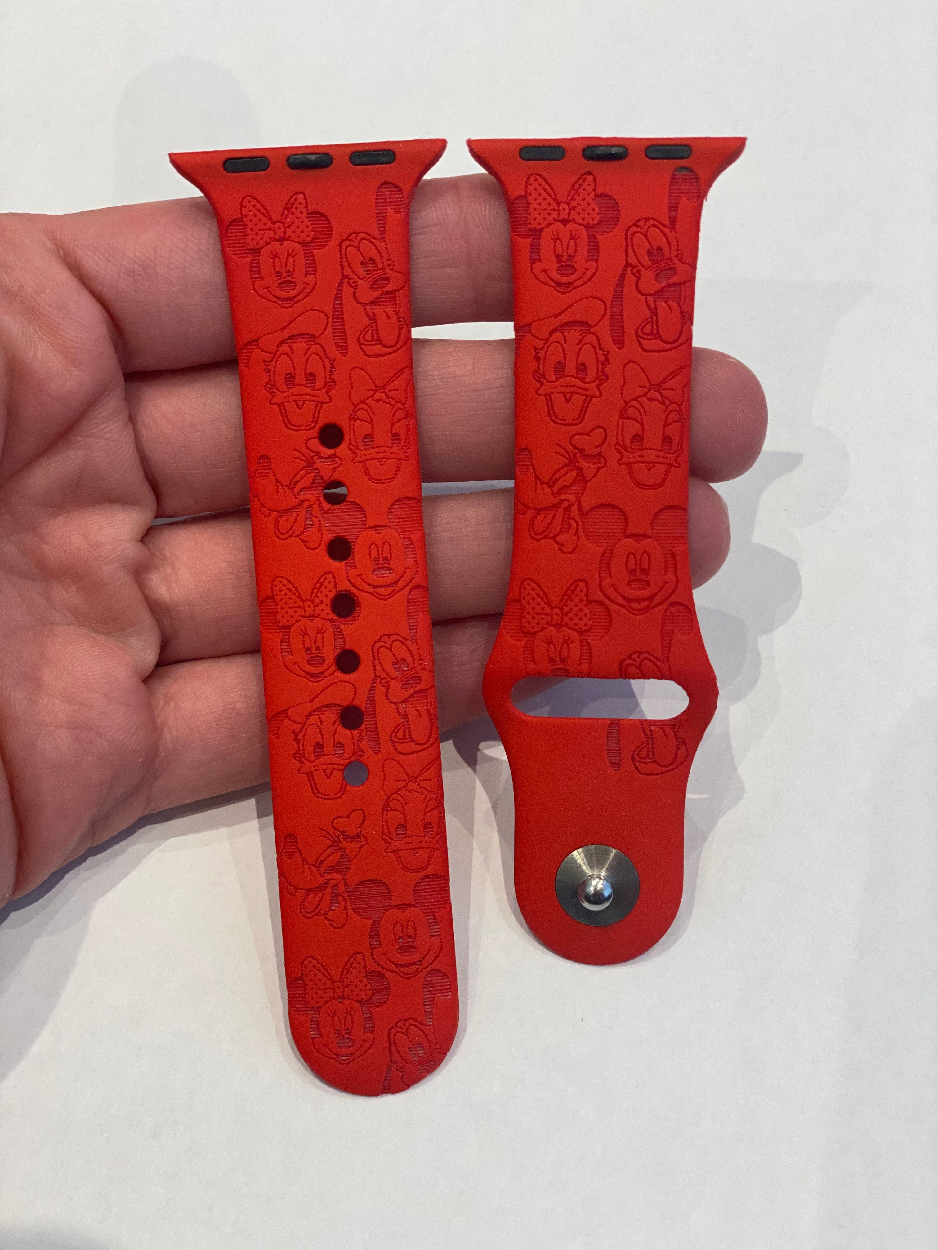 Sensational 6 Engraved Watch Band Lightburn File