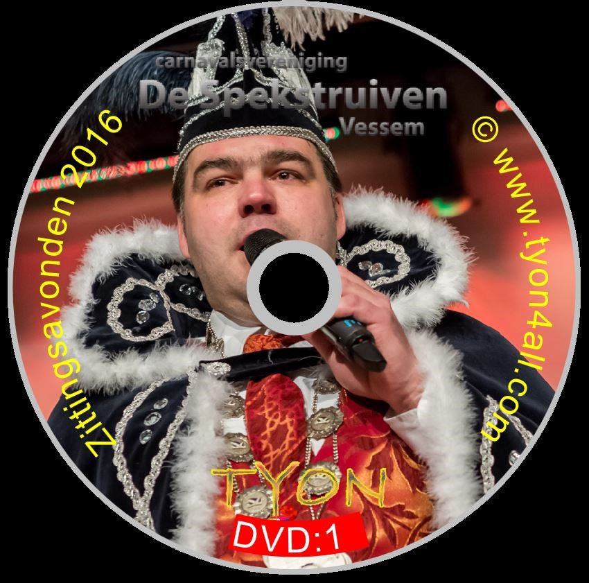 Miniature : SPEKSTRUIVEN Zittingsavond 2016 DVD