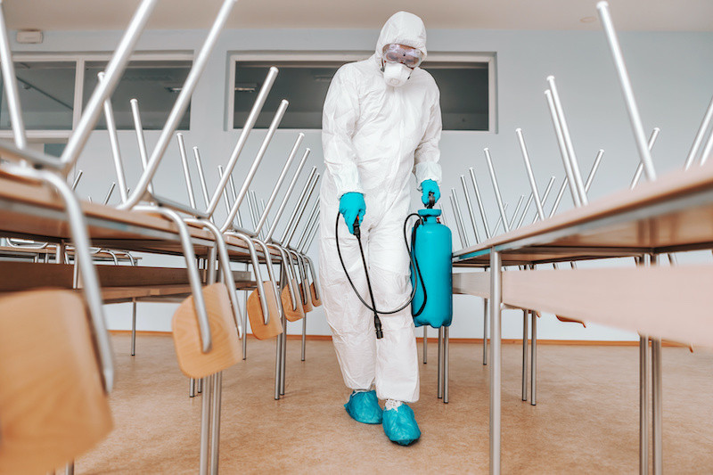 school contract cleaning from React Specialist Cleaning