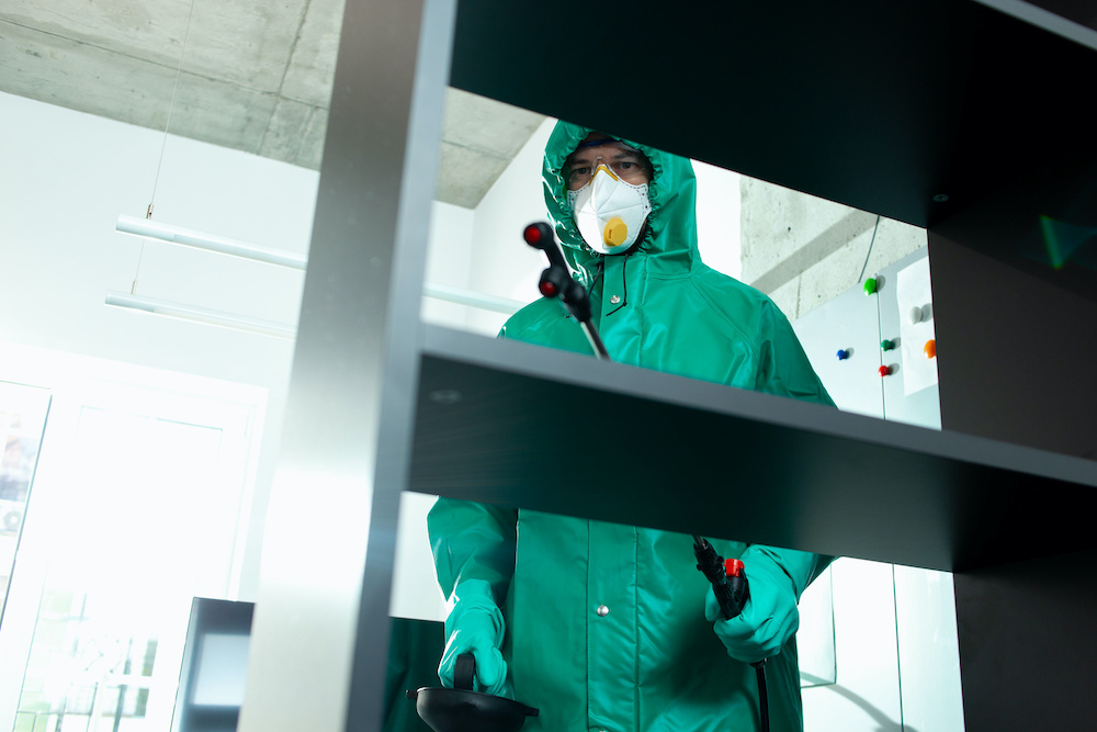 Hospital and healthcare deep cleaning and decontamination