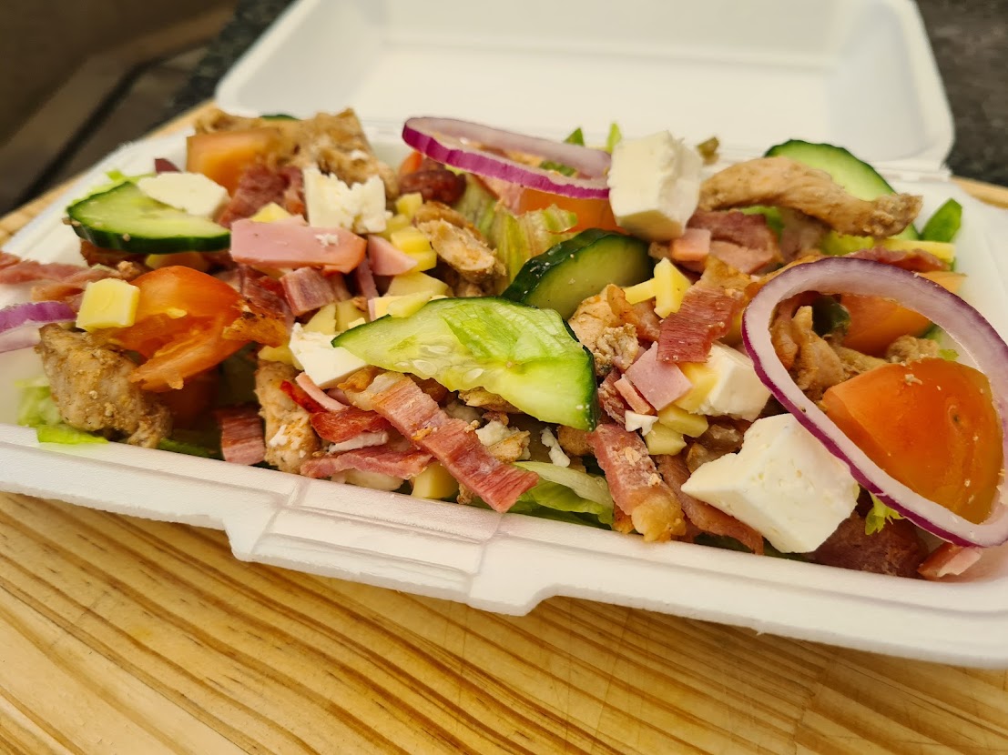 Arranged Food and Objects