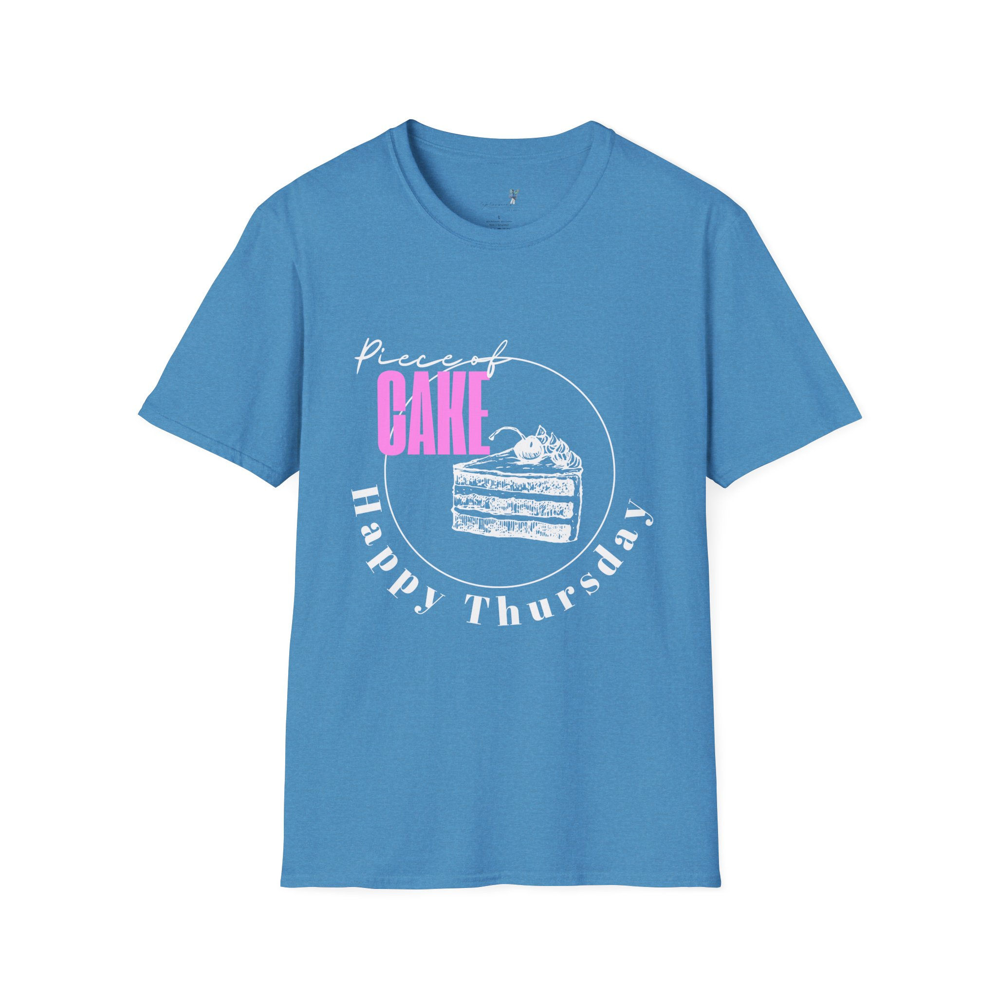 Happy Thursday Fun Cake Unisex T-Shirt - Perfect for office and school 