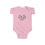 Thumbnail: Love with a cross Infant Fine Jersey Bodysuit