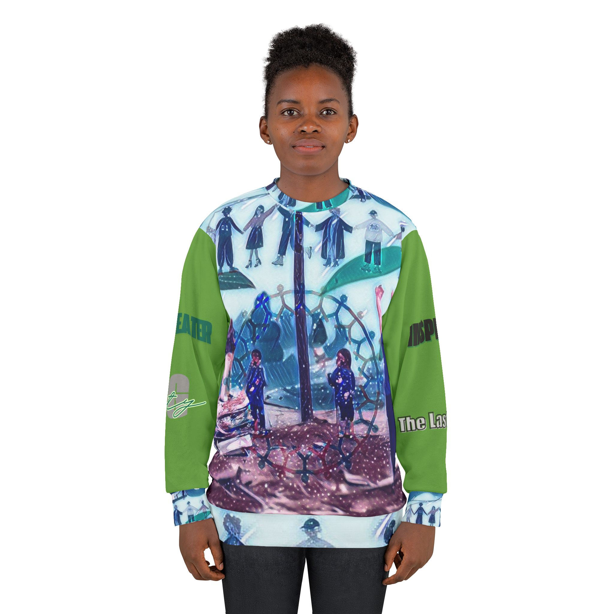 Ugly Sweater Inspired by last hurricane Unisex Sweatshirt (AOP)