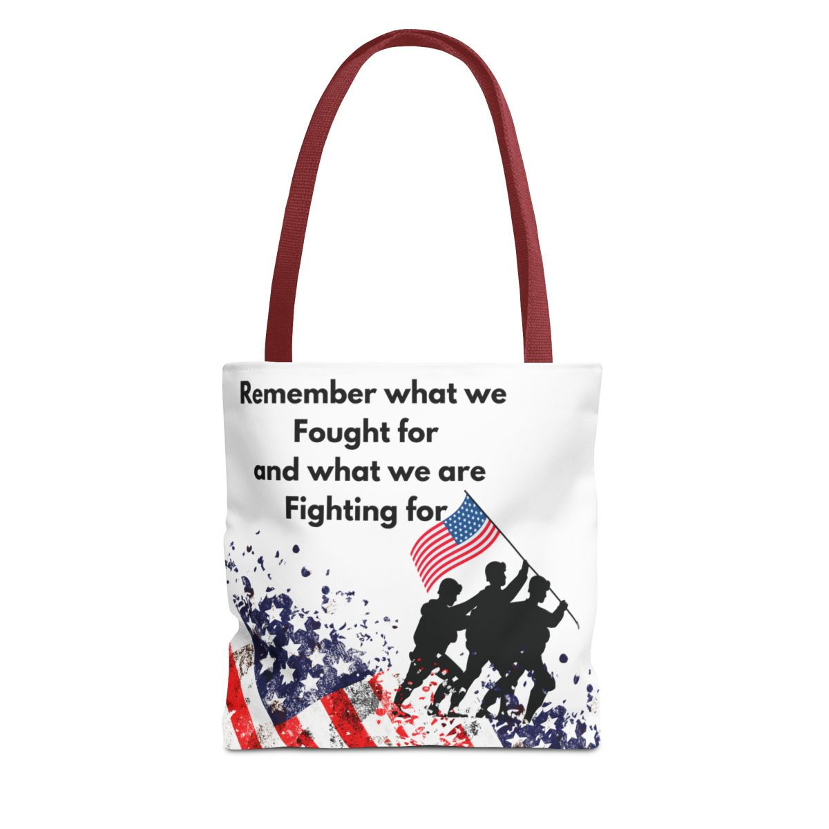 American Flag Tote Bag (AOP)