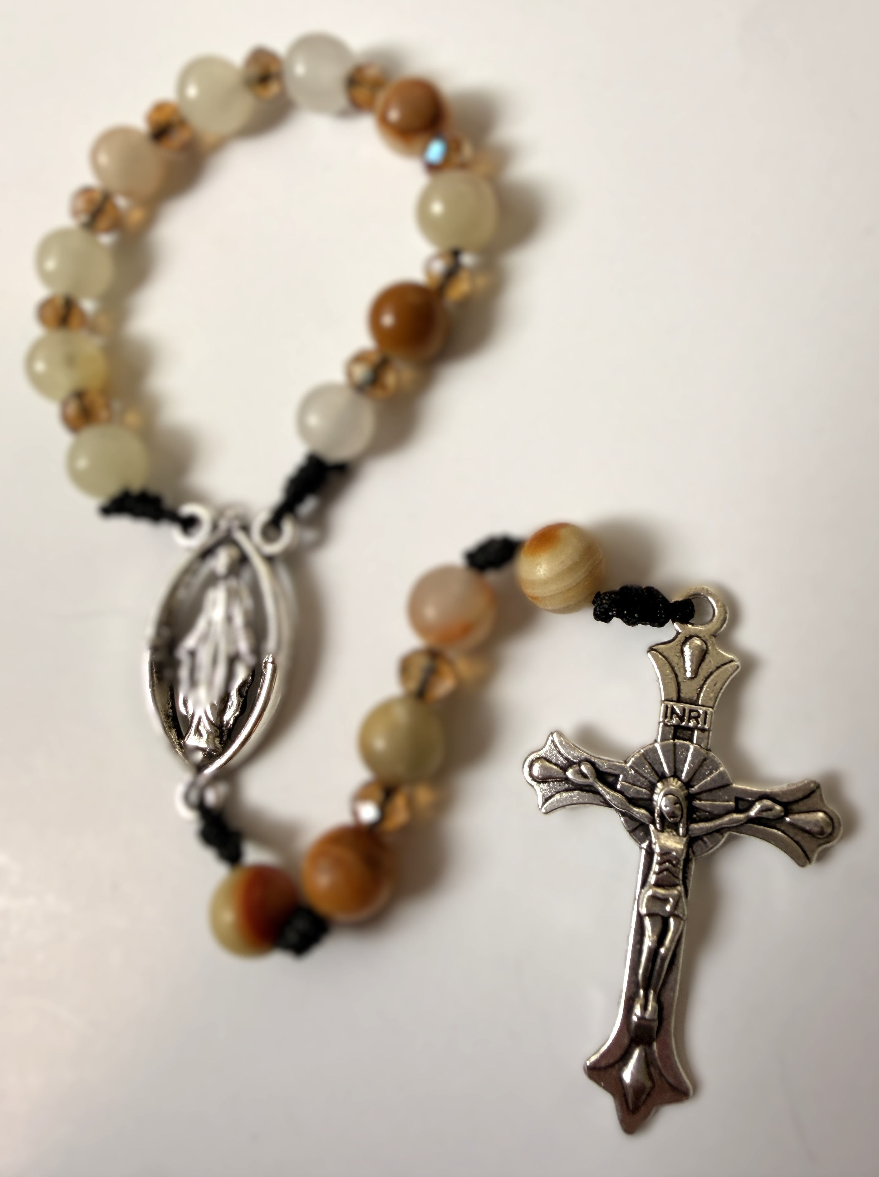 One-Decade Afghanistan Jade Rosary