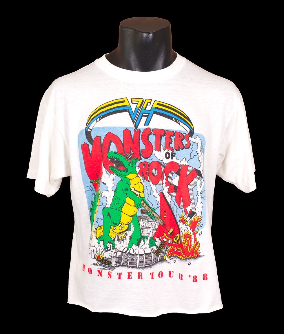 Thumbnail: 1988 Van Halen Monsters Of Rock Tour T-shirt