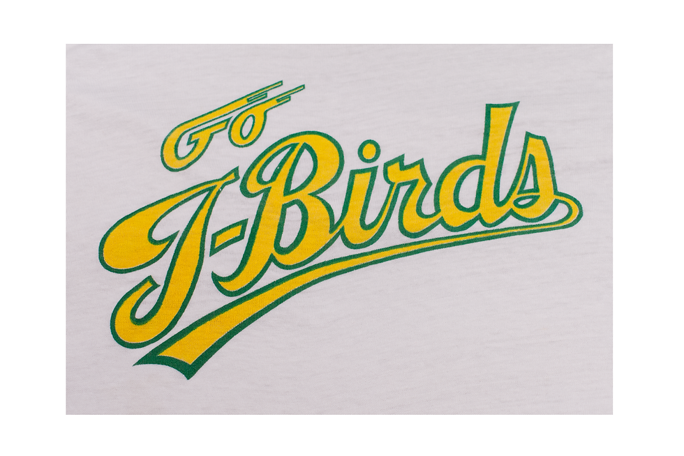 Thumbnail: 70's/80's Go T-Birds Yellow Ringer T-shirt