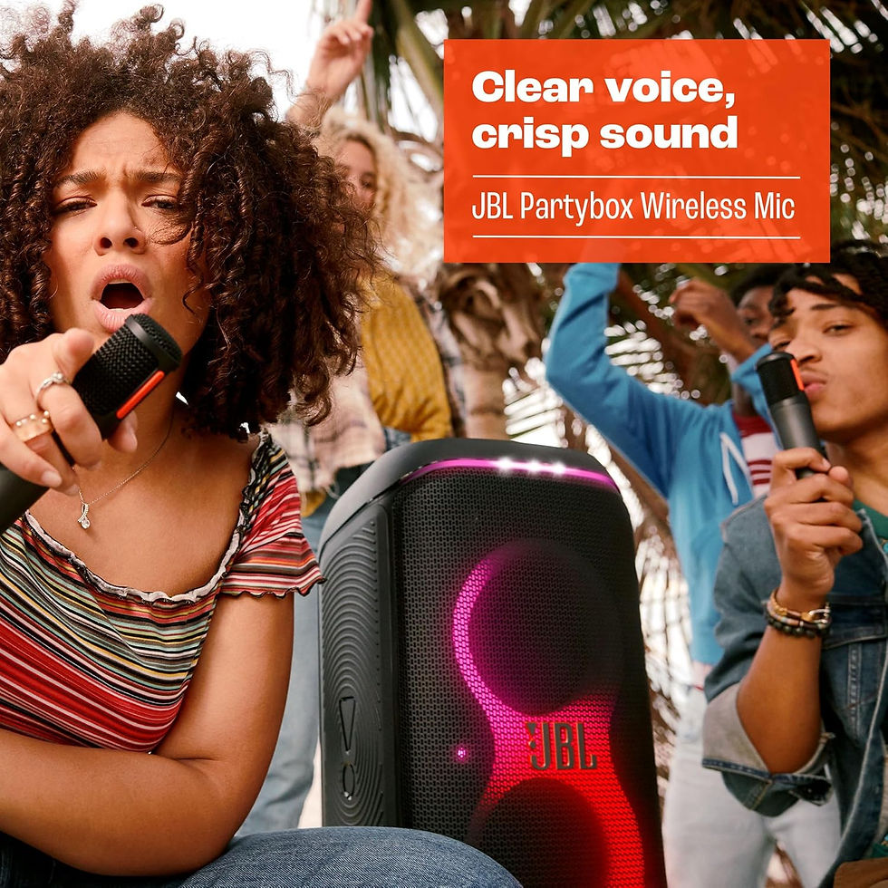 Thumbnail: JBL PARTYBOX WIRELESS MIC Rechargeable Battery Digital wireless microphones