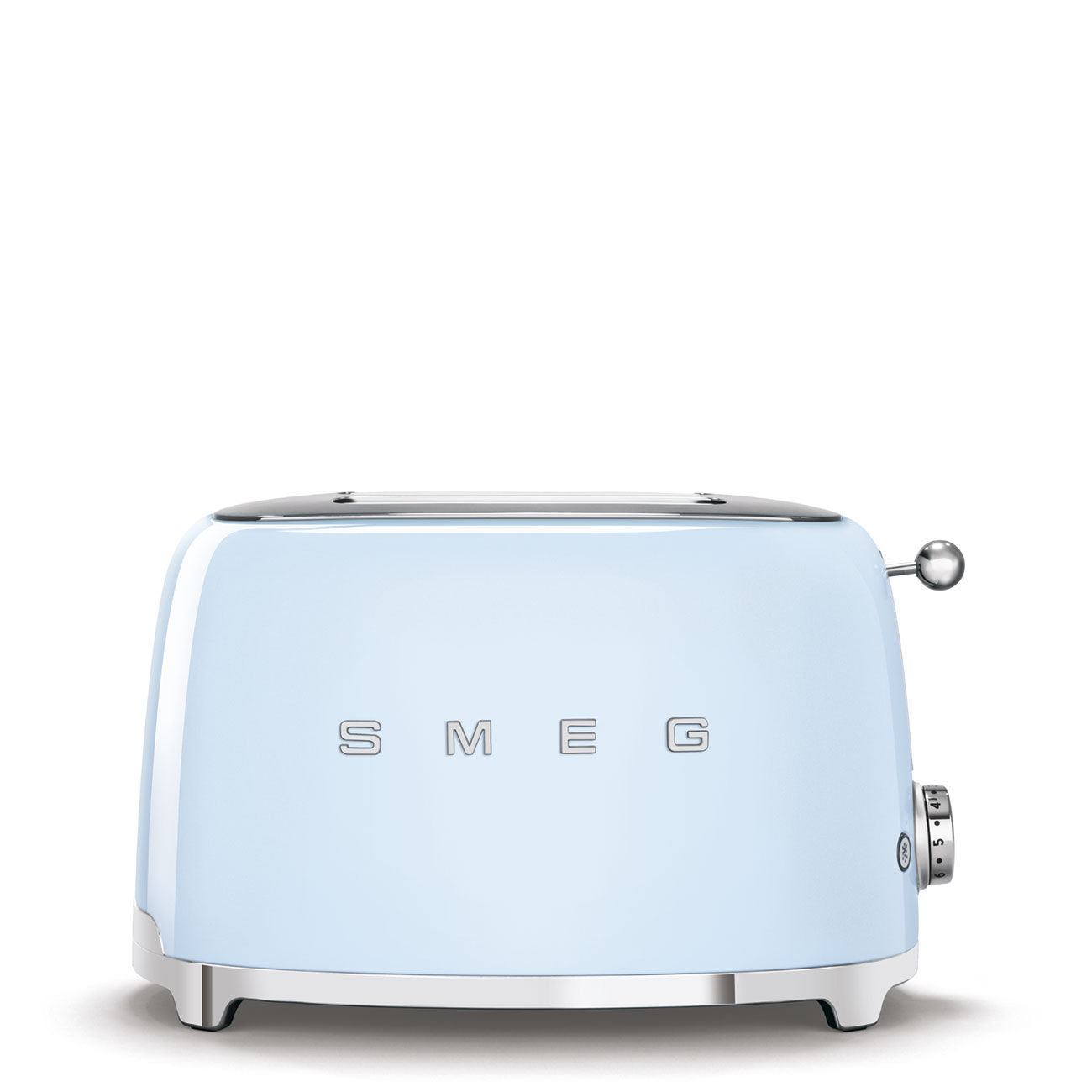 SMEG Toaster 2 slice Pastel blue, Glossy 50's Style Aesthetic