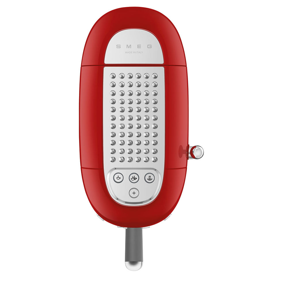 Thumbnail: SMEG Espresso Coffee Machine Red, Retro-style