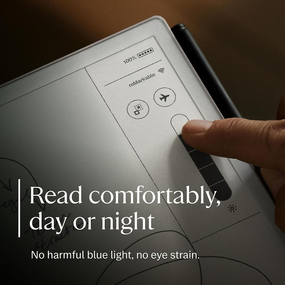 Thumbnail: reMarkable Paper Pro Move - Leather Folio Bundle