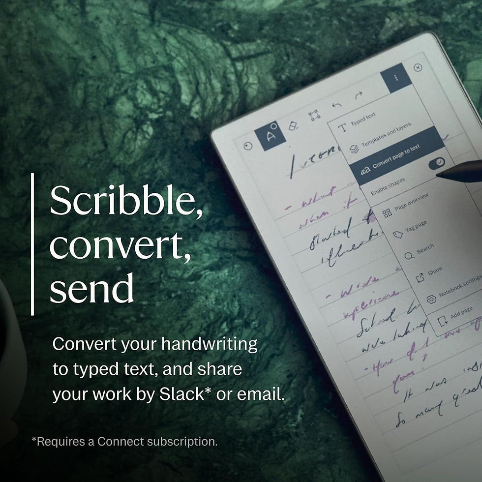 Thumbnail: reMarkable Paper Pro Move - Weave Folio Bundle Basalt