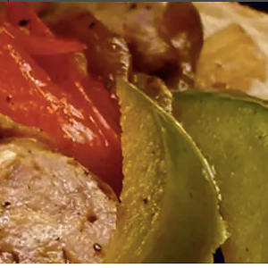 Sausage & Peppers Hero