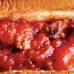 Meatball Hero w Marinara