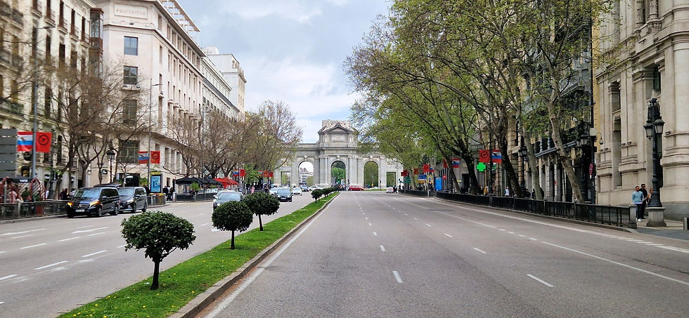 Puerta Alcala paseo