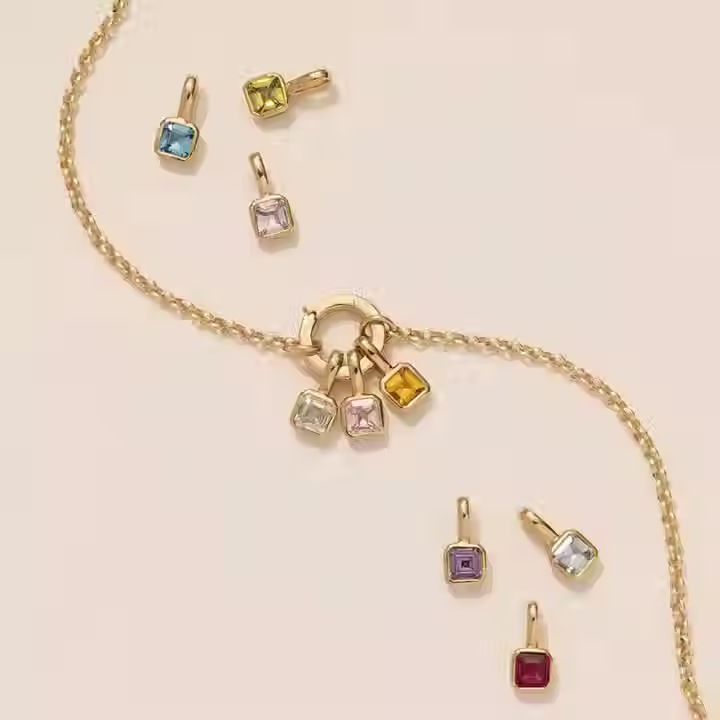 Miniature : Collier Aube - Pierre de Naissance