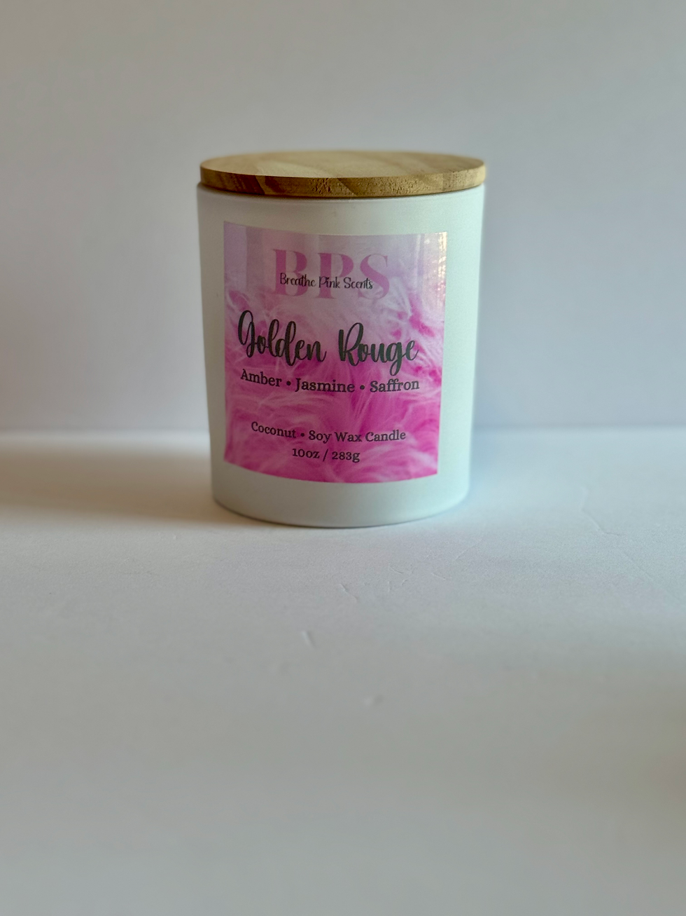 Golden Rouge Coconut Soy Wax Candle