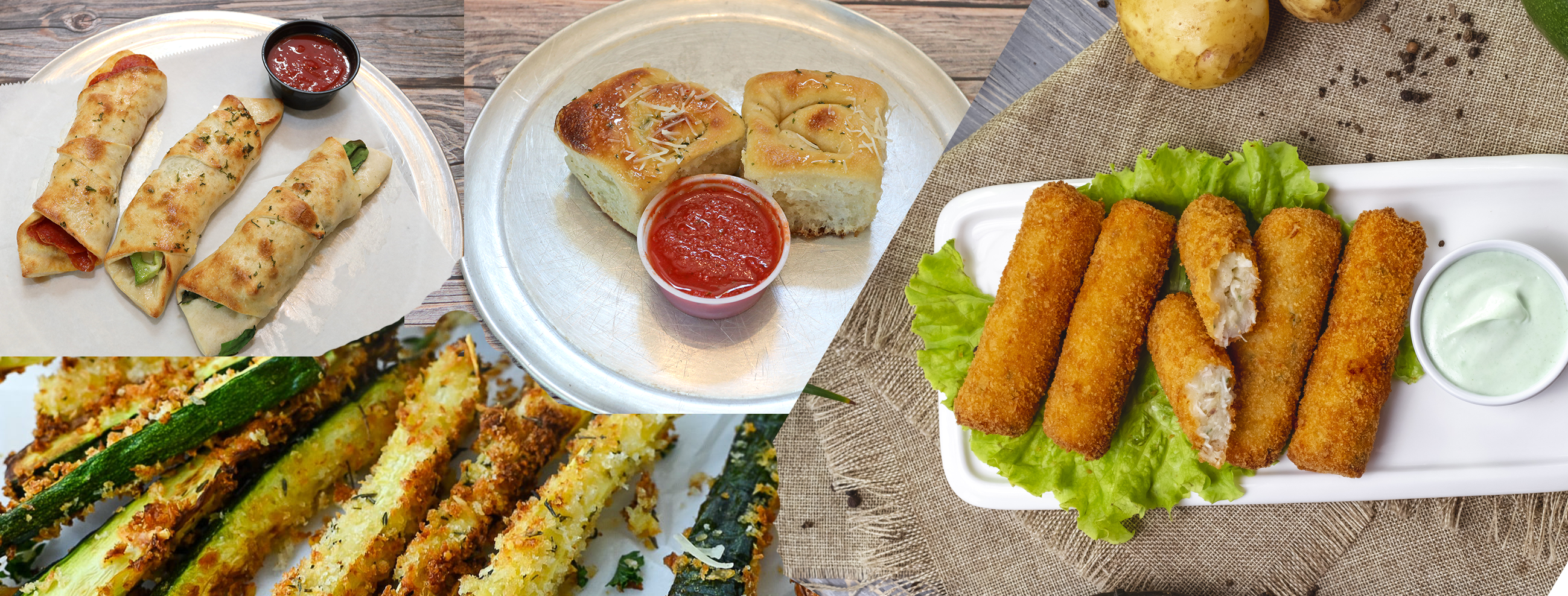 Arranged Food and Objects