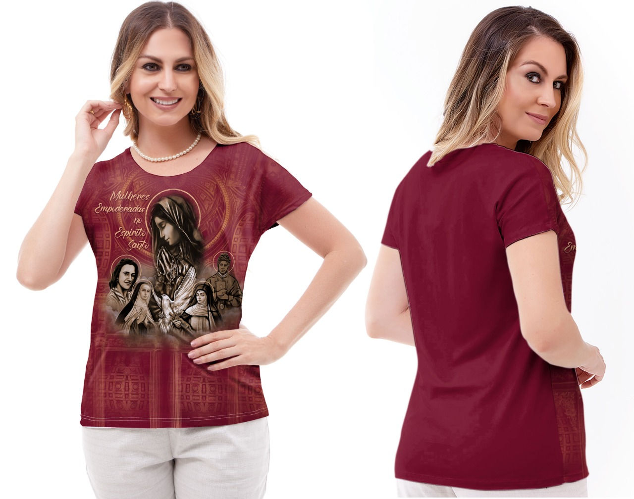 Camiseta Mulheres empoderadas no Espirito Santo Ágape
