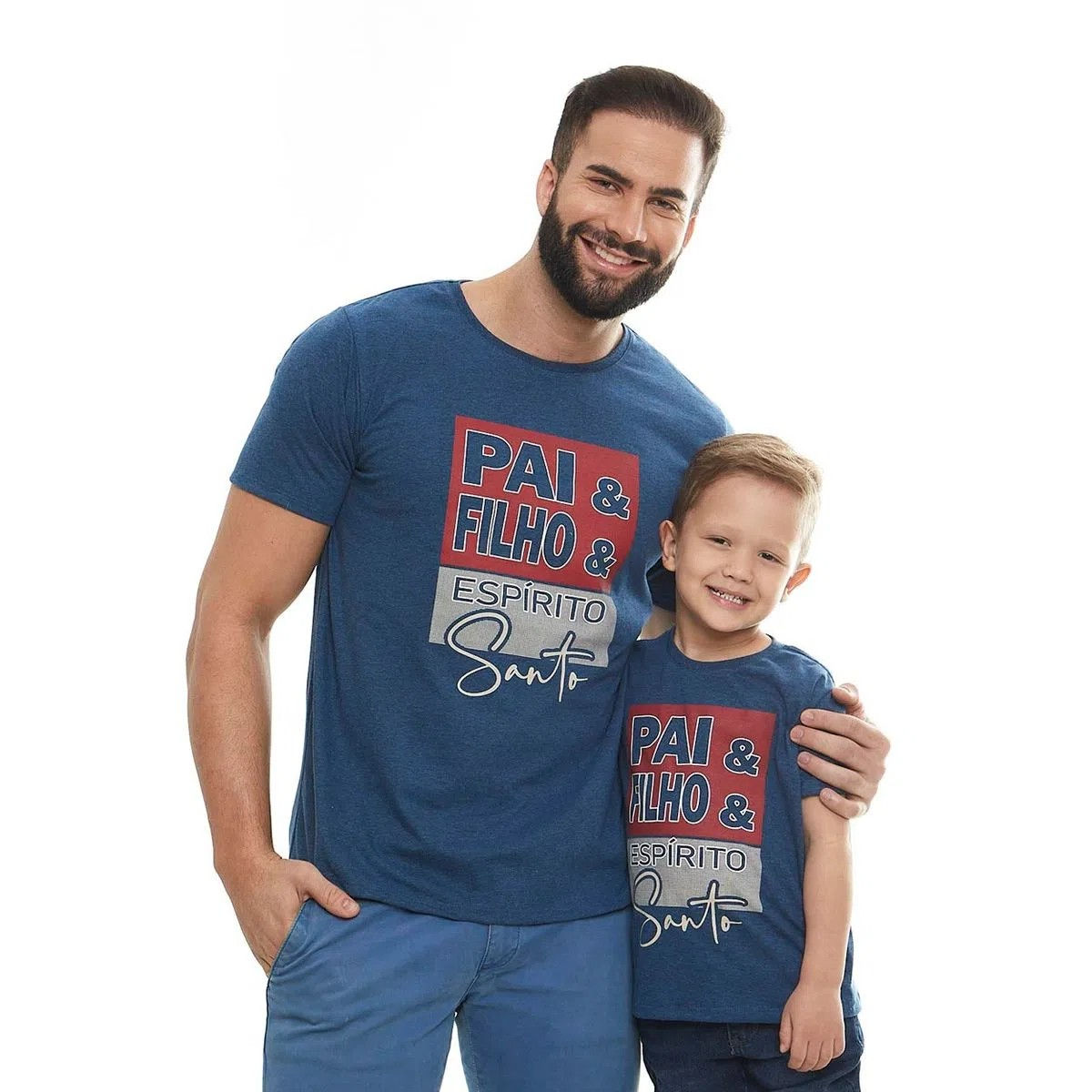 Camiseta Pai Filho Espirito Santo Ágape
