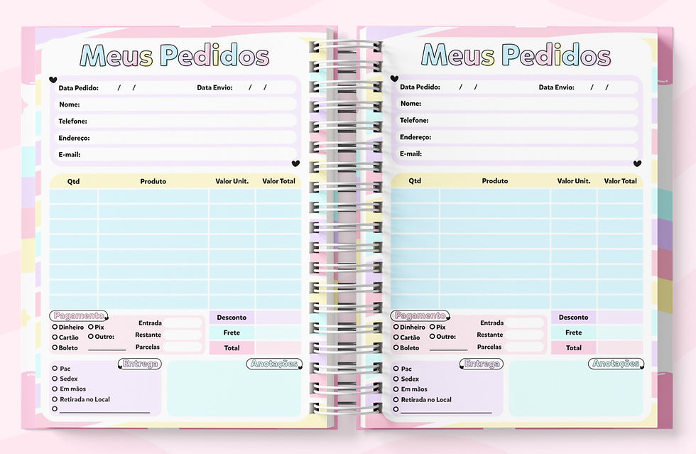 Miniatura: Caderno de Pedidos