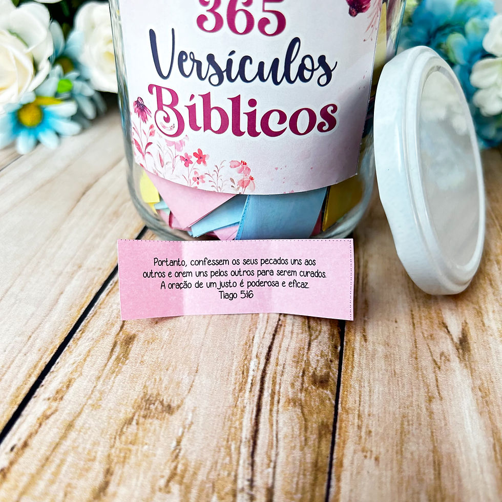 Miniatura: Caixinha ou Pote de Promessas