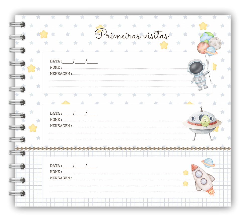 Miniatura: Livro do Bebê - Astronauta Galaxia