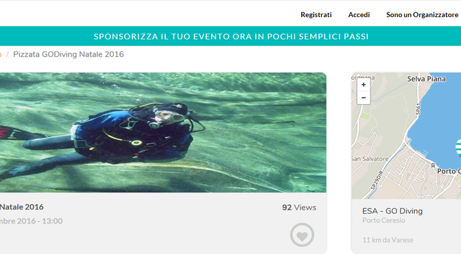 Pizzata di Natale GODiving