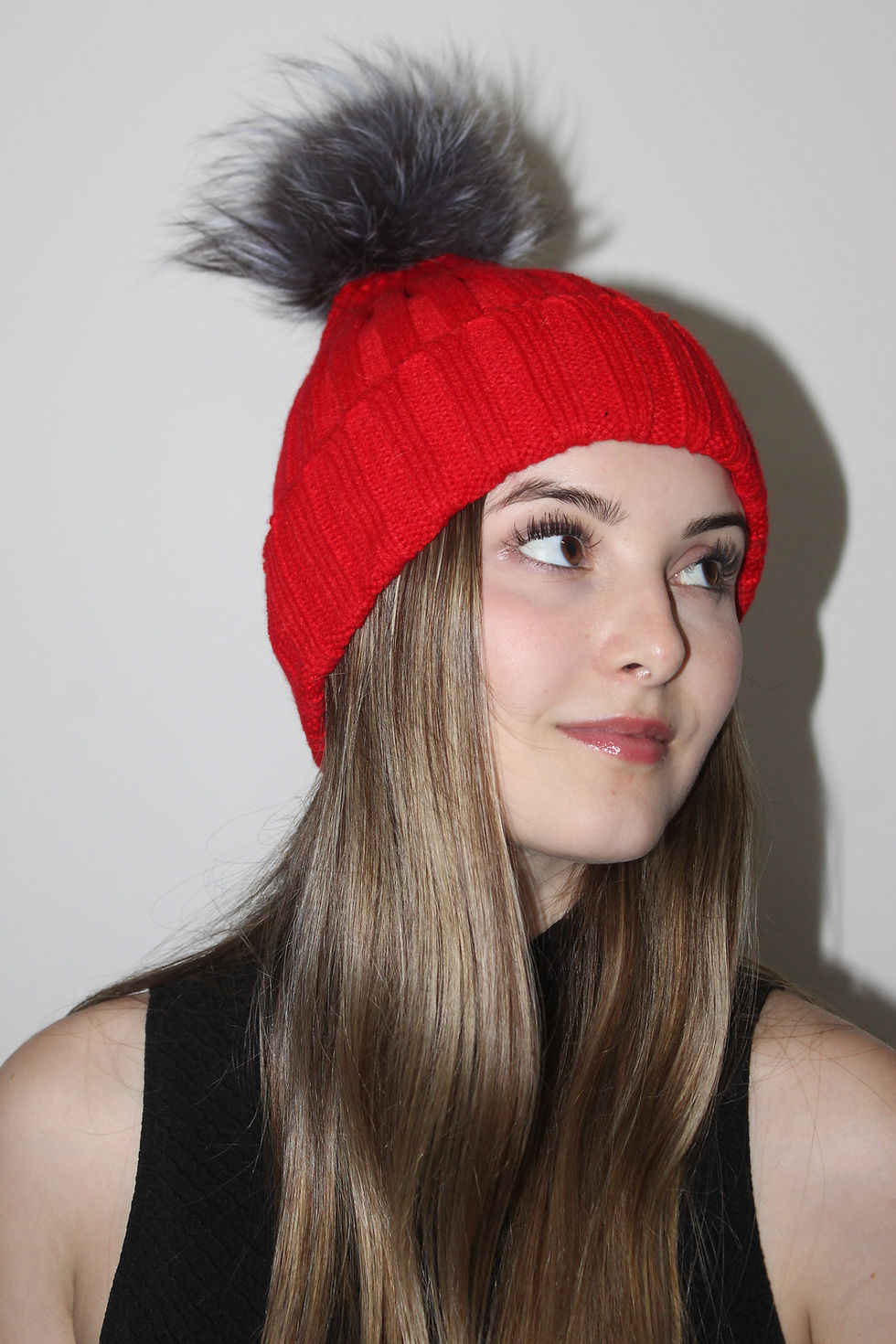 Miniatura: Gorro Pom Mapache