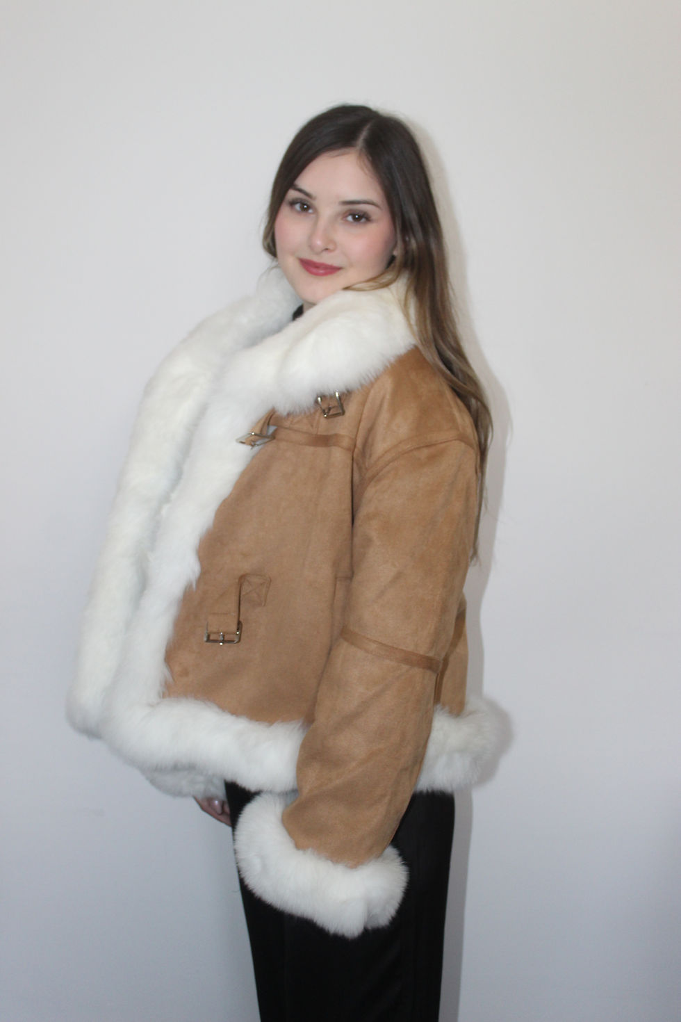Miniatura: Chaqueta Pluma de Ganzo con Zorro