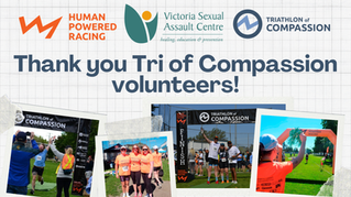 Triathlon of Compassion Volunteers: Support Survivors in Victoria, BC