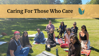 Participants from Victoria's Sexual Violence Prevention Community of Practice gather in Beacon Hill Park for a community picnic focused on connection, collaboration, and wellbeing.