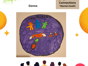 Finished artwork Connections *Mental Health