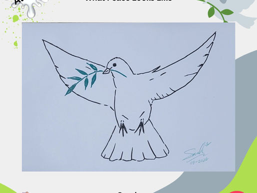 On Display: What Peace Looks Like 🕊️
