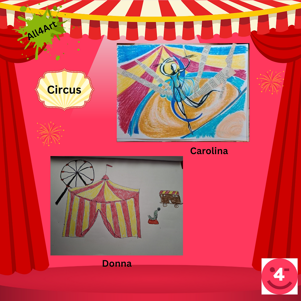 Circus theme - Completed Artwork