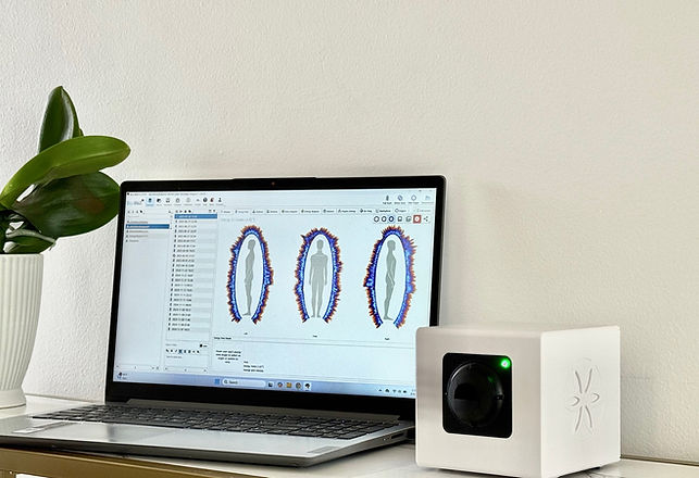 Bio-Well Device and laptop