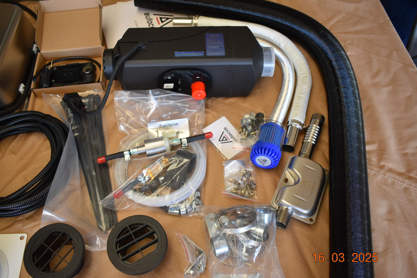 5KW MZ AU FOCUS HEATER 4 TH GEN with 9 litre tank