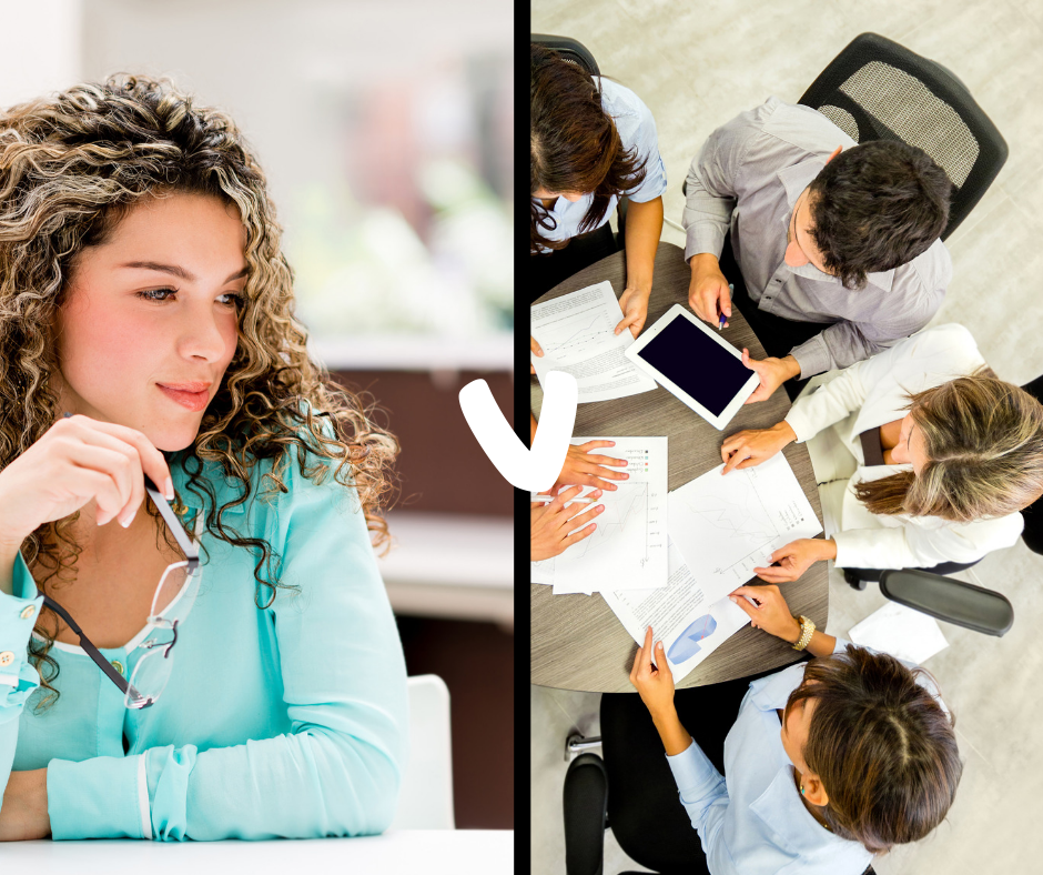 Business coaching - one-on-one or group - which one is right for you?