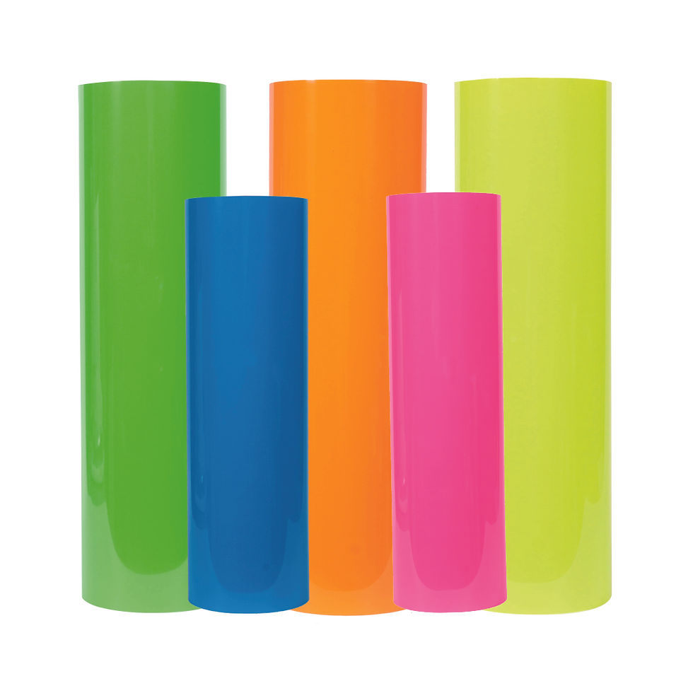 Vinil Textil Neon de detalle