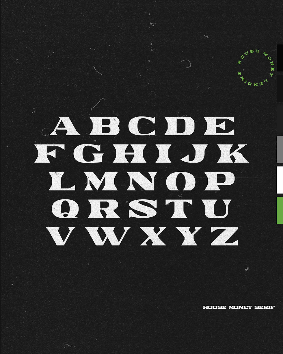 Thumbnail: HOUSE MONEY | Latin + Sans