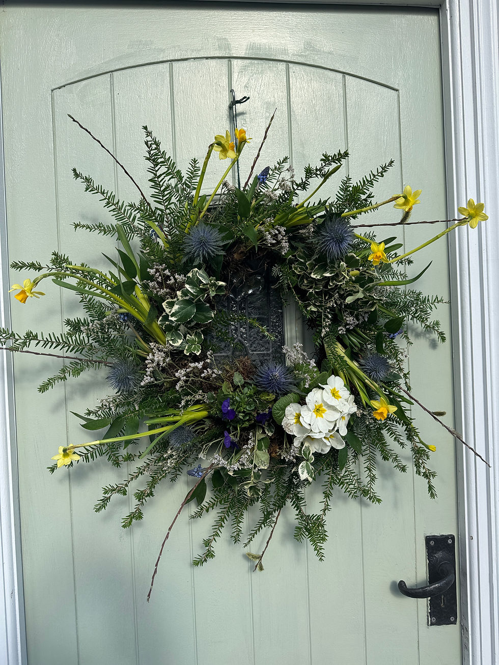 Creating a Living Spring Wreath