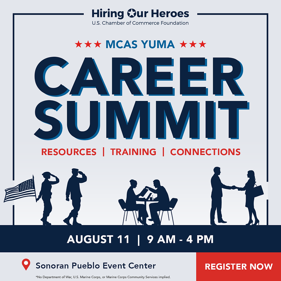 MCAS Yuma Career Summit