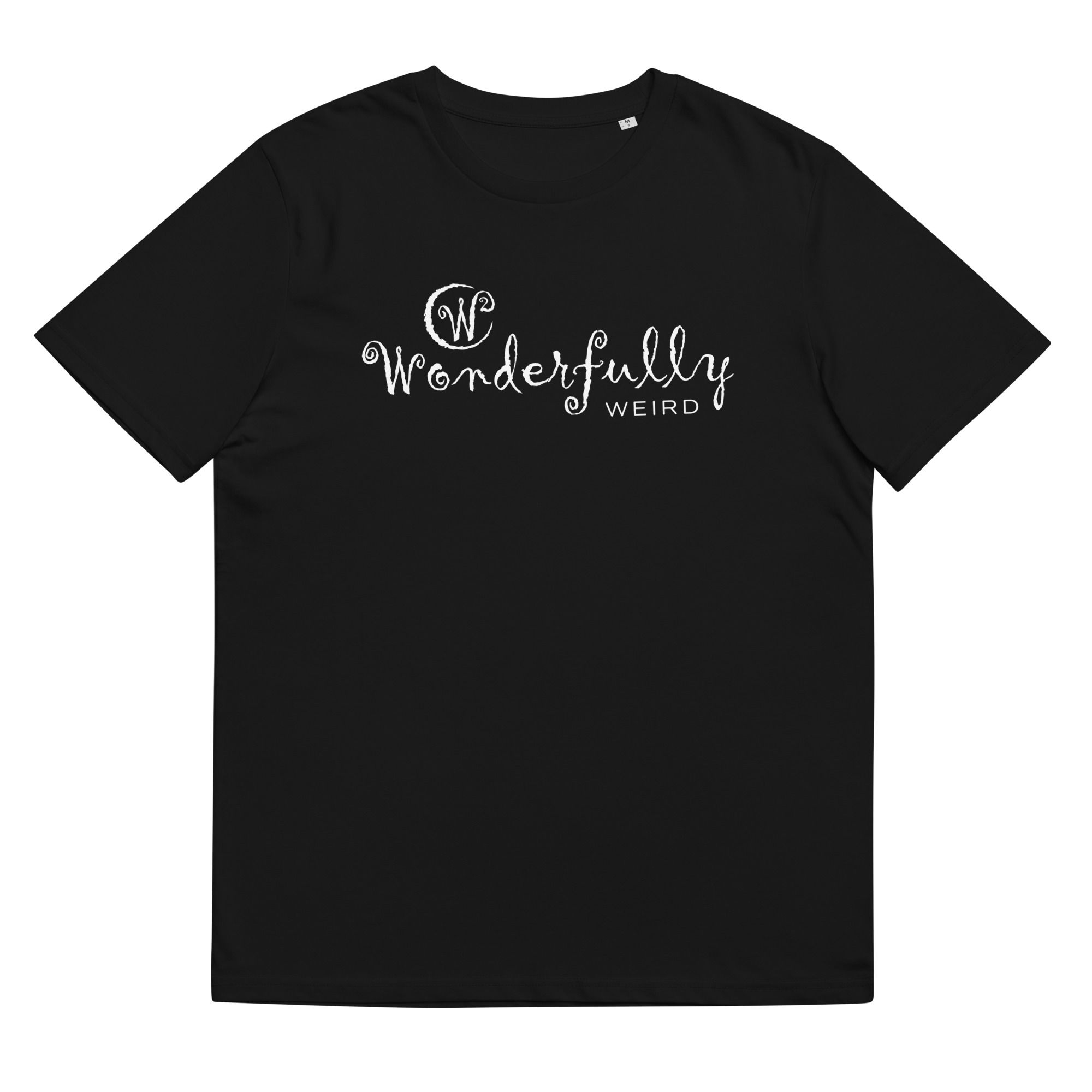 Wonderfully Weird Organic Short Sleeve Tee in Black