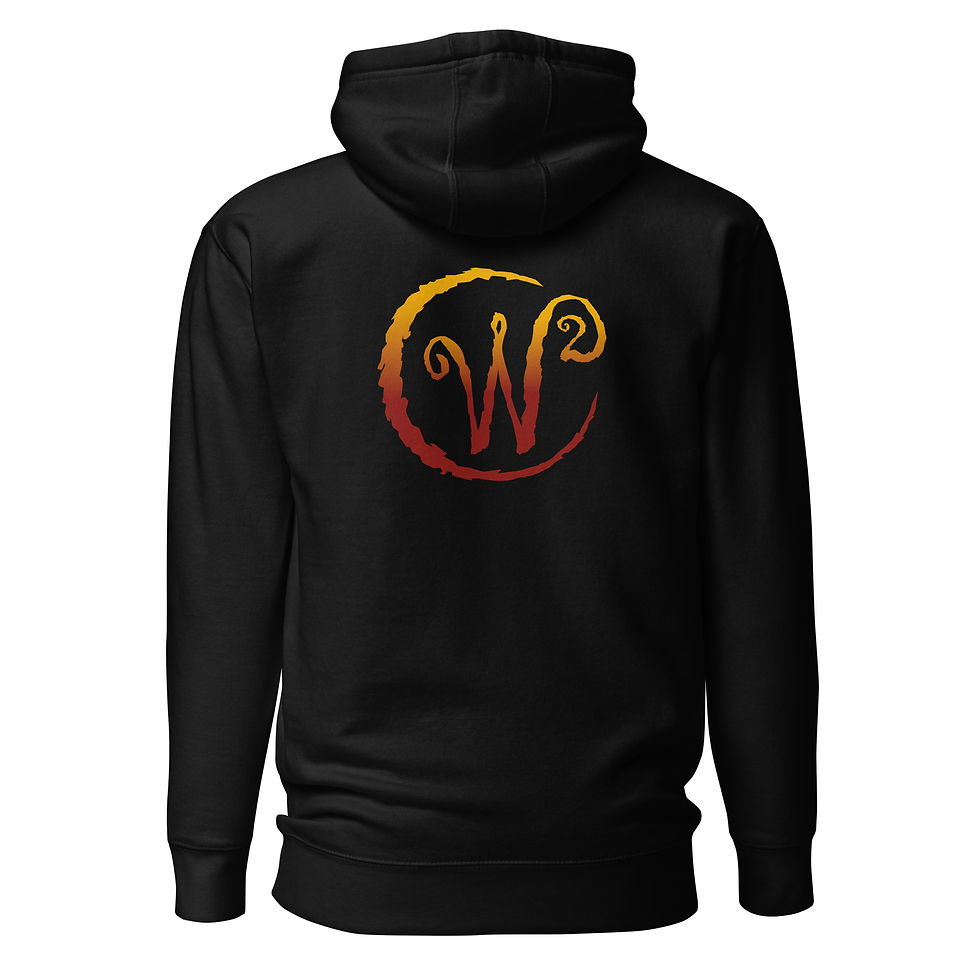 Thumbnail: Wonderfully Weird Signature Hoodie in Black & White