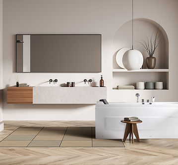 alcove bathtub]