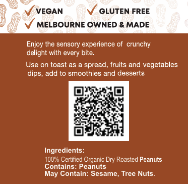 Thumbnail: Certified Organic Peanut Butter - Crunchy