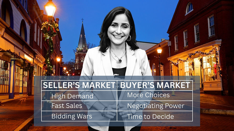 Navigating the DMV Real Estate Landscape: Are You in a Buyer's or Seller's Market?