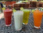 Jugos en agua