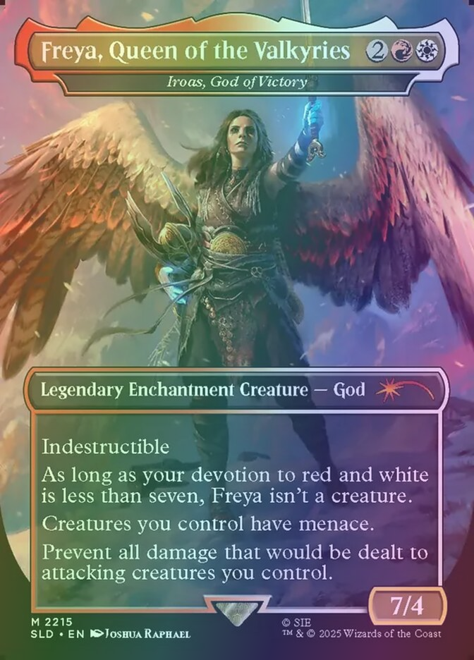 Freya, Queen of the Valkyries (Iroas, God of Victory) - SLD 2215 Foil